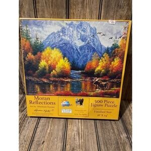 Moran Reflections 500 pc SunsOut Jigsaw Puzzle New Art by Abraham Hunter
